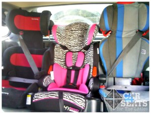 Narrow 3 across seats